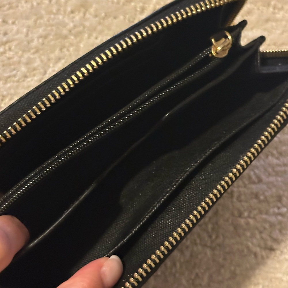 Michael Kors Brown Leopard Print calf hair wallet - Picture 3 of 3
